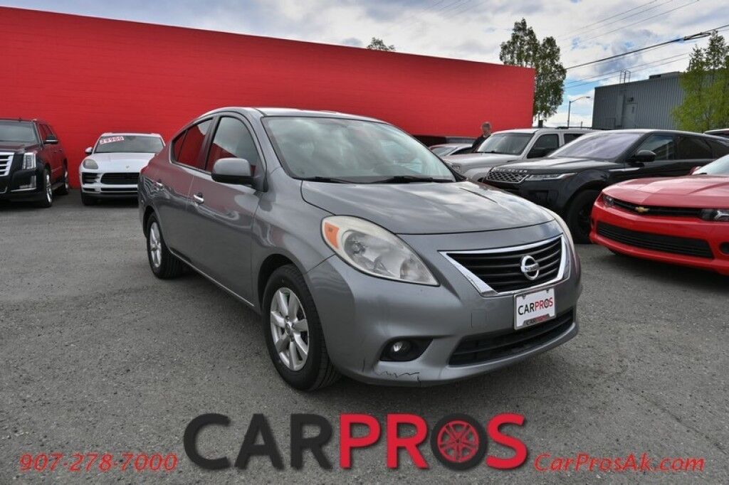 2013 Nissan Versa FWD - 1.6L 4-Cyl - Automatic - Premium Cloth Seats - Power Locks, Windows & Mirrors - Keyless Entry & Push To Start - Steering Wheel Audio Controls - AM/FM & CD Player - Aluminum Wheels - 38 MPG - 1-Owner