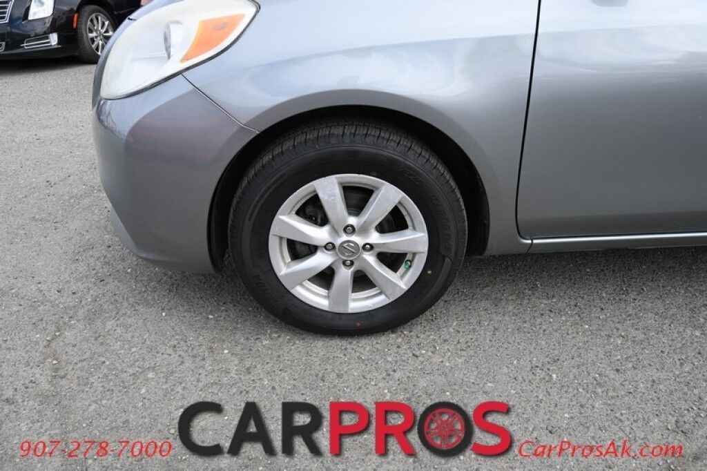 2013 Nissan Versa FWD - 1.6L 4-Cyl - Automatic - Premium Cloth Seats - Power Locks, Windows & Mirrors - Keyless Entry & Push To Start - Steering Wheel Audio Controls - AM/FM & CD Player - Aluminum Wheels - 38 MPG - 1-Owner Anchorage AK
