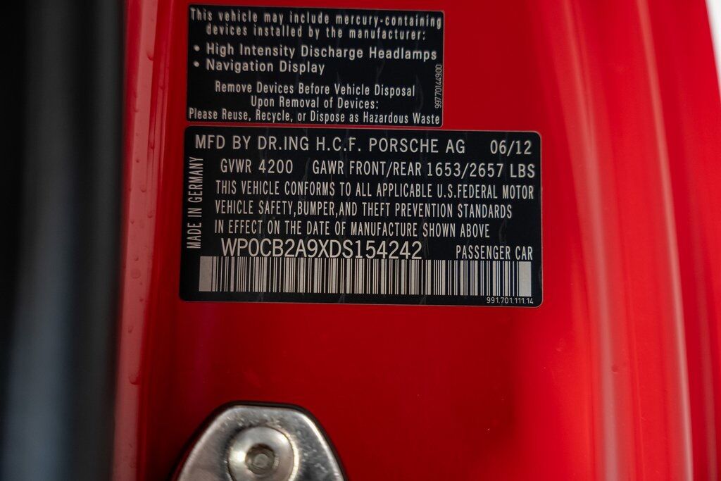 2013 Porsche 911 Carrera 4S Ft Lauderdale FL