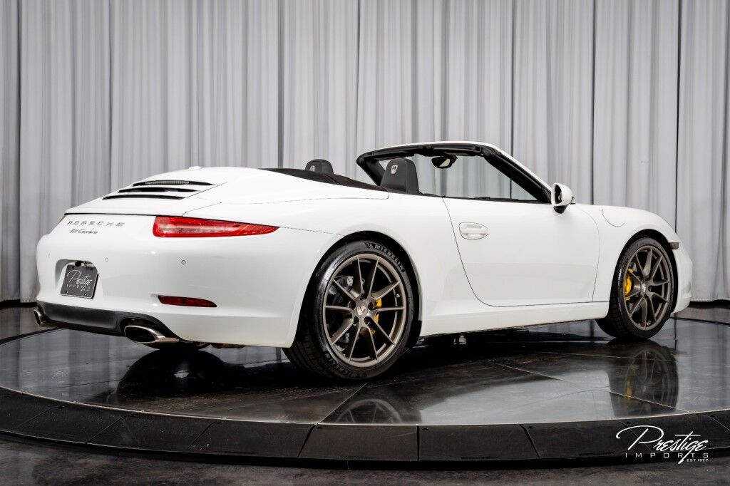 2013 Porsche 911 Carrera Cabriolet Carrera North Miami Beach FL