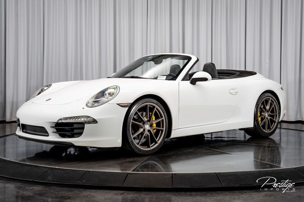 2013 Porsche 911 Carrera Cabriolet Carrera North Miami Beach FL