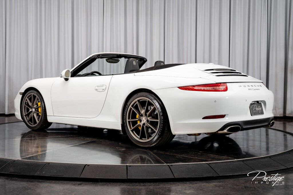 2013 Porsche 911 Carrera Cabriolet Carrera North Miami Beach FL