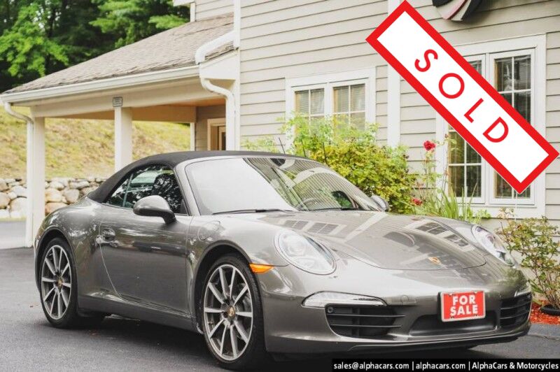 2013 Porsche 911 Carrera Cabriolet PDK Boston MA