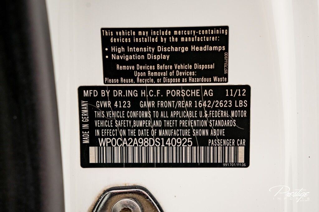 2013 Porsche 911 Carrera North Miami Beach FL