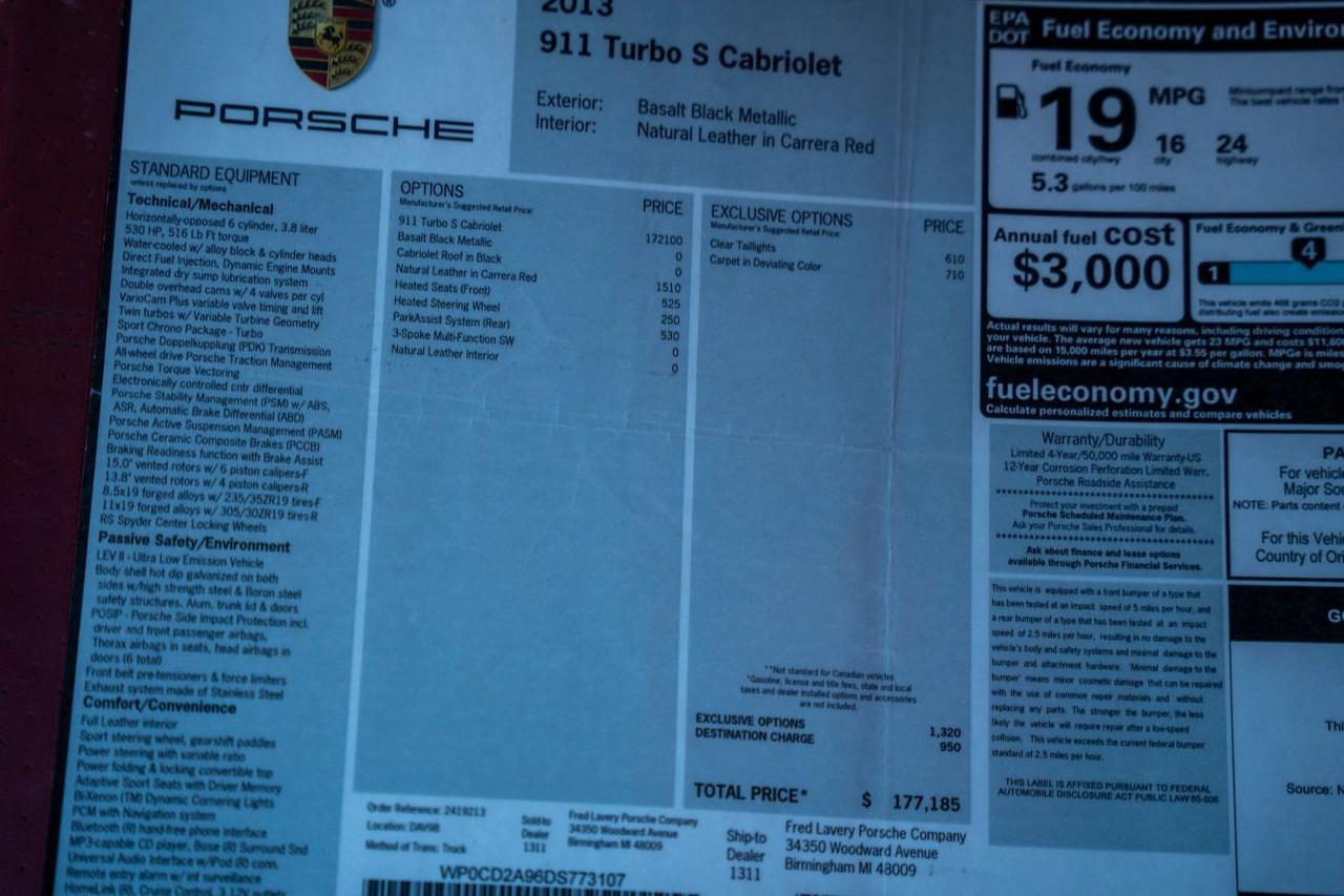 2013 Porsche 911 Turbo S Cabriolet 2D St. Louis MO