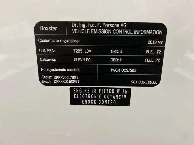 2013 Porsche Boxster Base Dallas TX