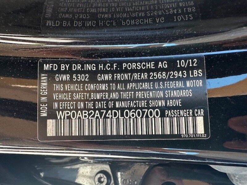 2013 Porsche PANAMERA S ONLY 34K MILES LIKE NEW COLD AC RUNS GREAT V8 FREE SHIPPING IN FLORIDA Sarasota FL