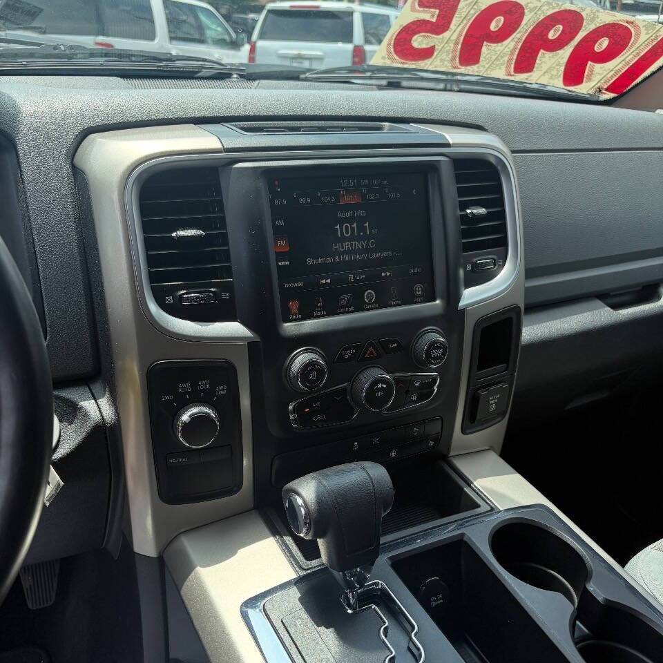 2013 RAM 1500 Big Horn 4x4 4dr Crew Cab 5.5 ft. SB Pickup Edison NJ