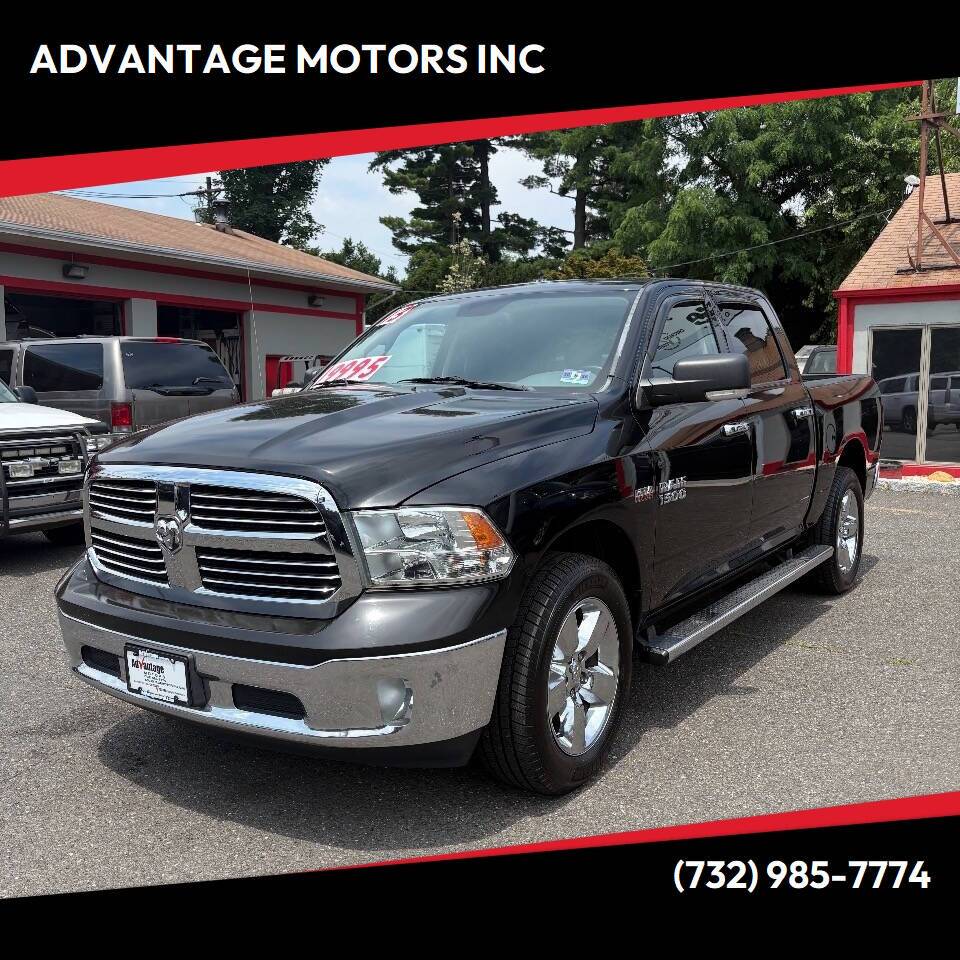 2013 RAM 1500 Big Horn 4x4 4dr Crew Cab 5.5 ft. SB Pickup Edison NJ