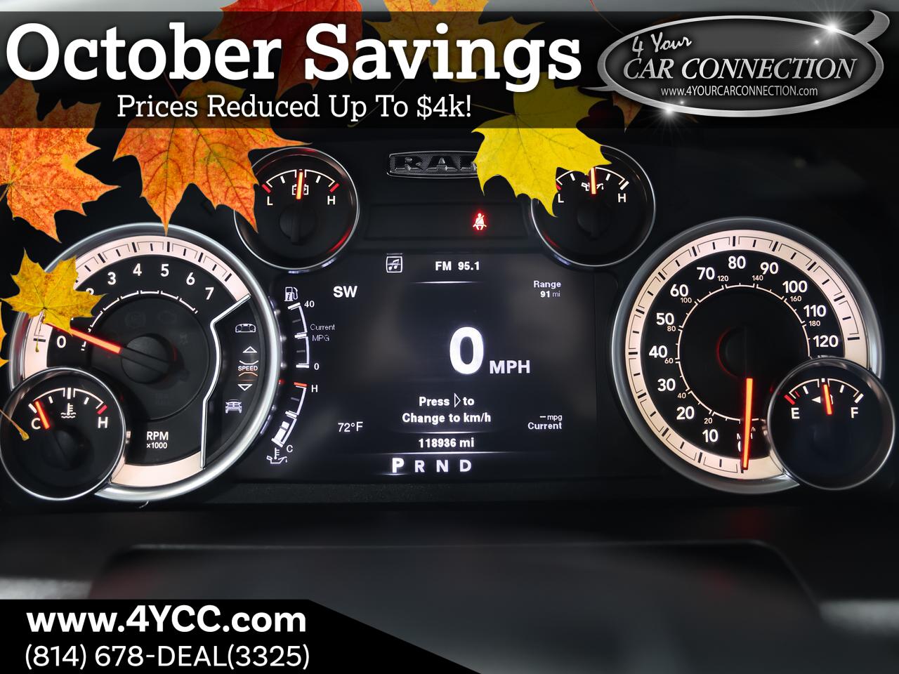2013 RAM 1500 SLT Crew Cab 4WD Hemi Cranberry PA