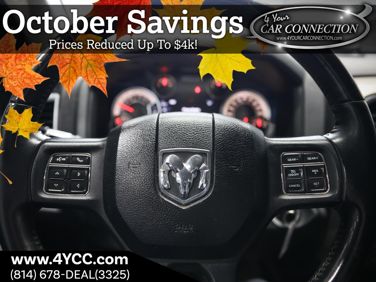 2013 RAM 1500 SLT Crew Cab 4WD Hemi Cranberry PA