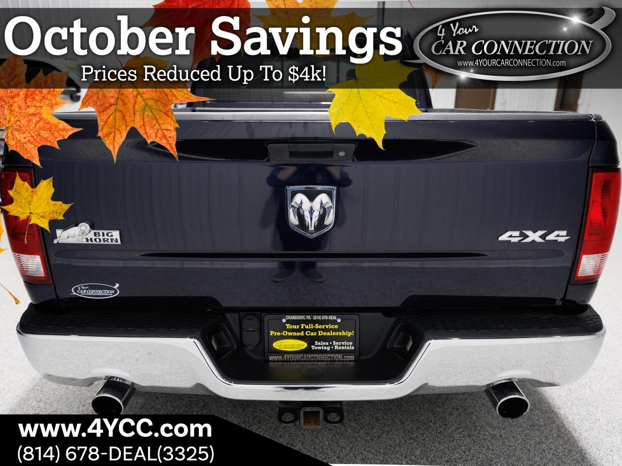 2013 RAM 1500 SLT Crew Cab 4WD Hemi Cranberry PA