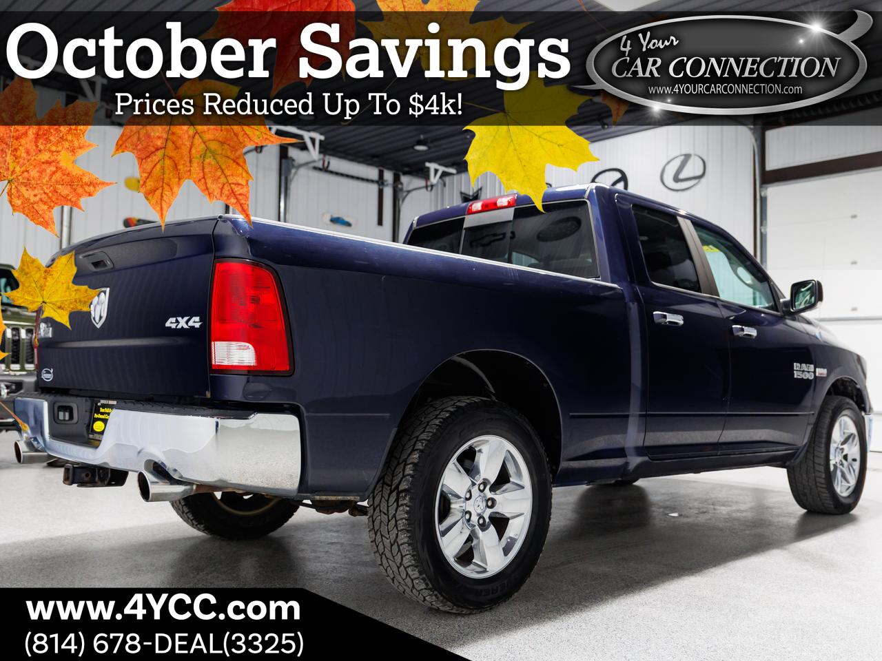 2013 RAM 1500 SLT Crew Cab 4WD Hemi Cranberry PA