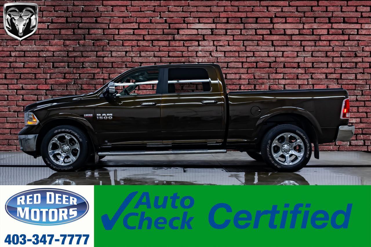 2013 Ram 1500 4x4 Crew Cab Laramie Leather Roof Nav