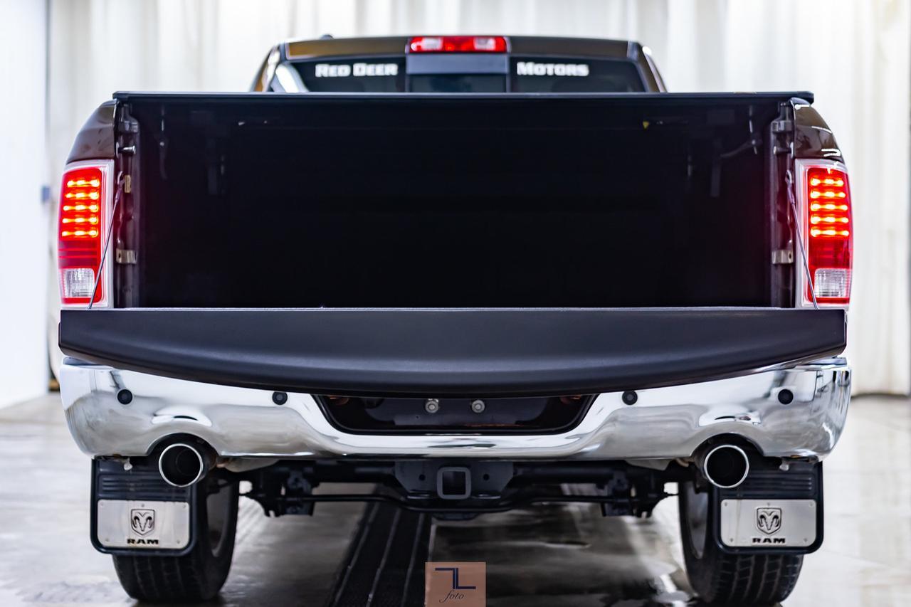 2013 Ram 1500 4x4 Crew Cab Laramie Leather Roof Nav Red Deer AB
