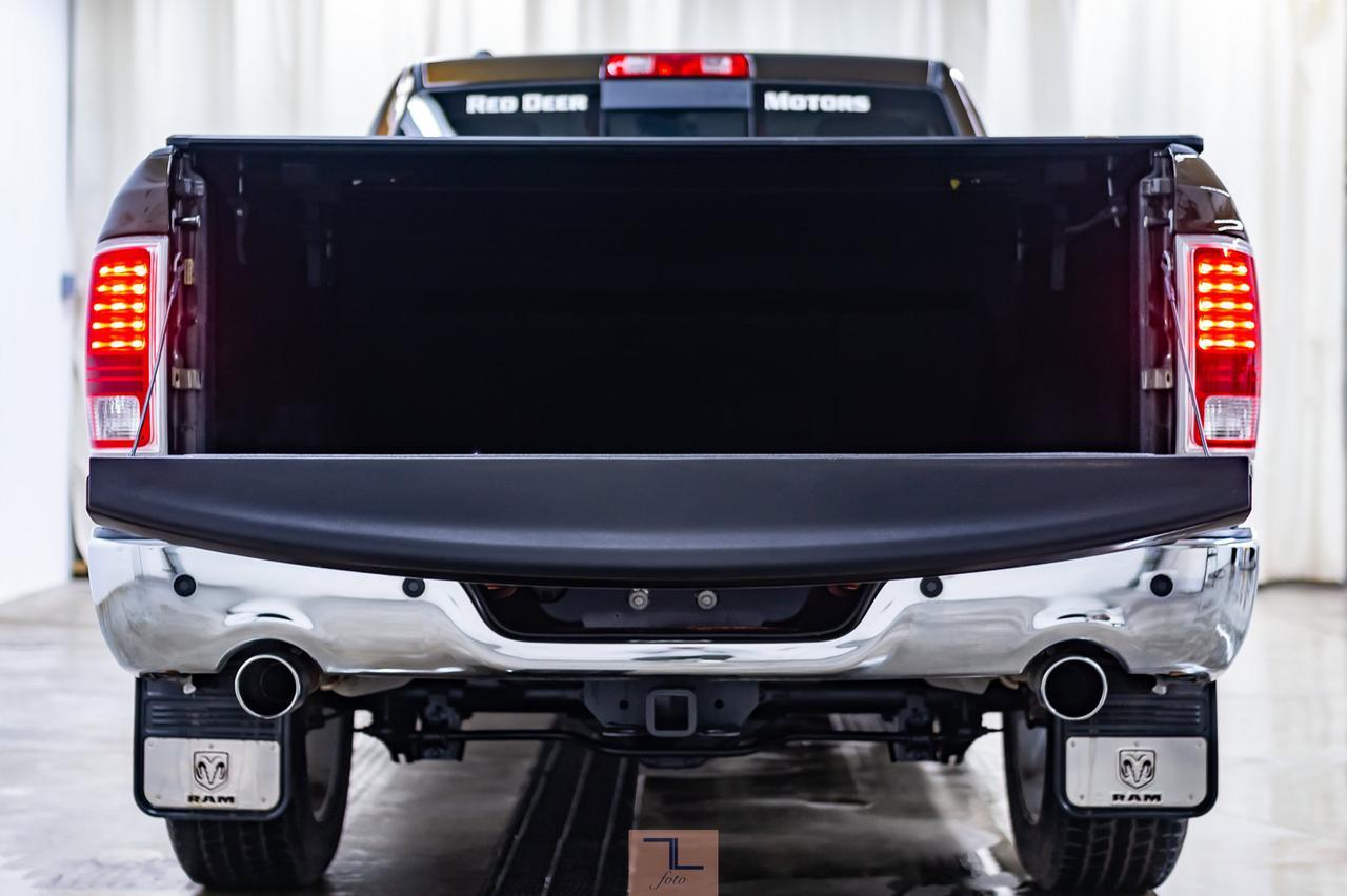 2013 Ram 1500 4x4 Crew Cab Laramie Leather Roof Nav Red Deer AB