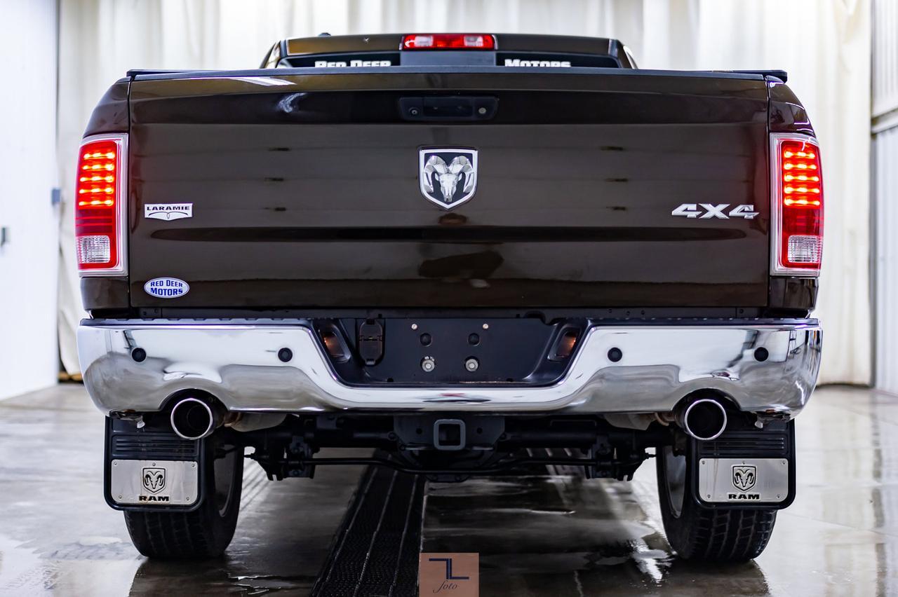 2013 Ram 1500 4x4 Crew Cab Laramie Leather Roof Nav Red Deer AB