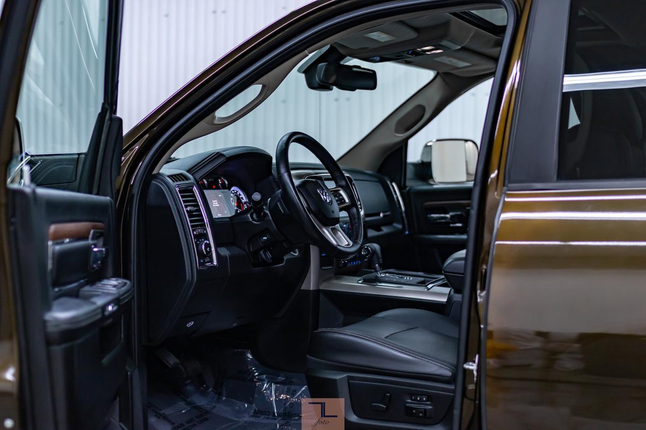 2013 Ram 1500 4x4 Crew Cab Laramie Leather Roof Nav Red Deer AB