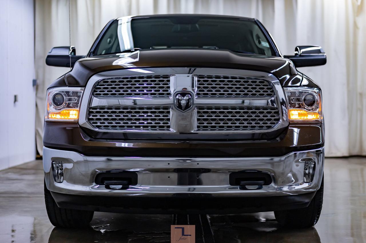 2013 Ram 1500 4x4 Crew Cab Laramie Leather Roof Nav Red Deer AB