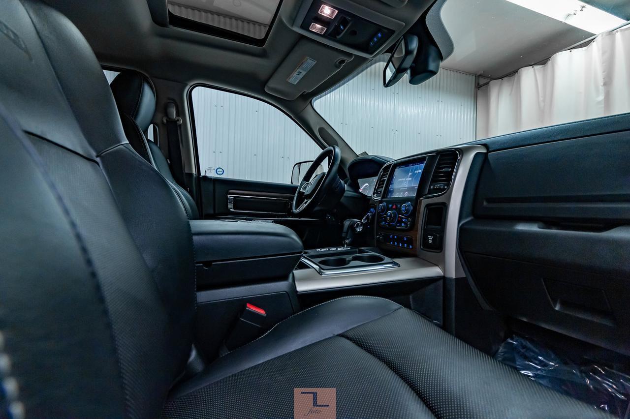 2013 Ram 1500 4x4 Crew Cab Laramie Leather Roof Nav Red Deer AB