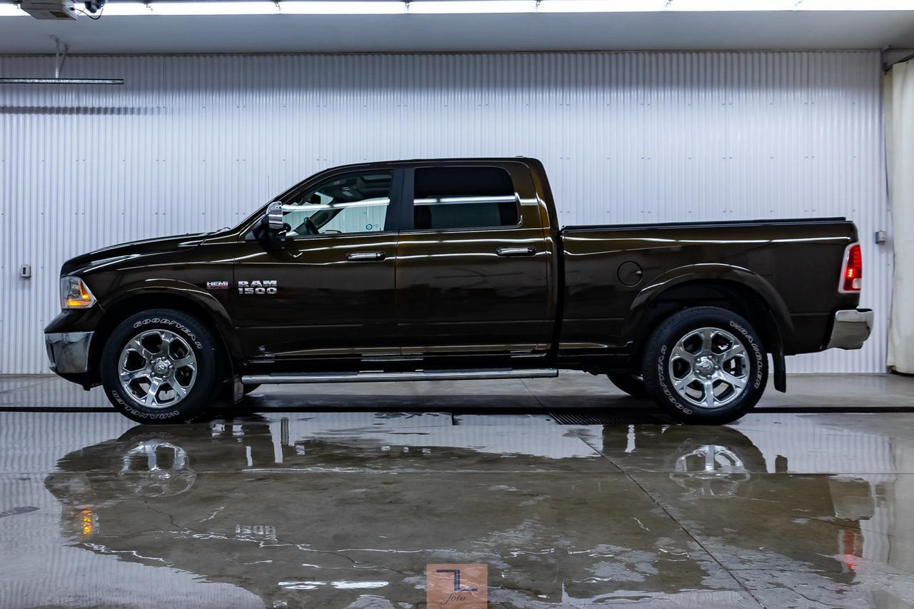2013 Ram 1500 4x4 Crew Cab Laramie Leather Roof Nav Red Deer AB