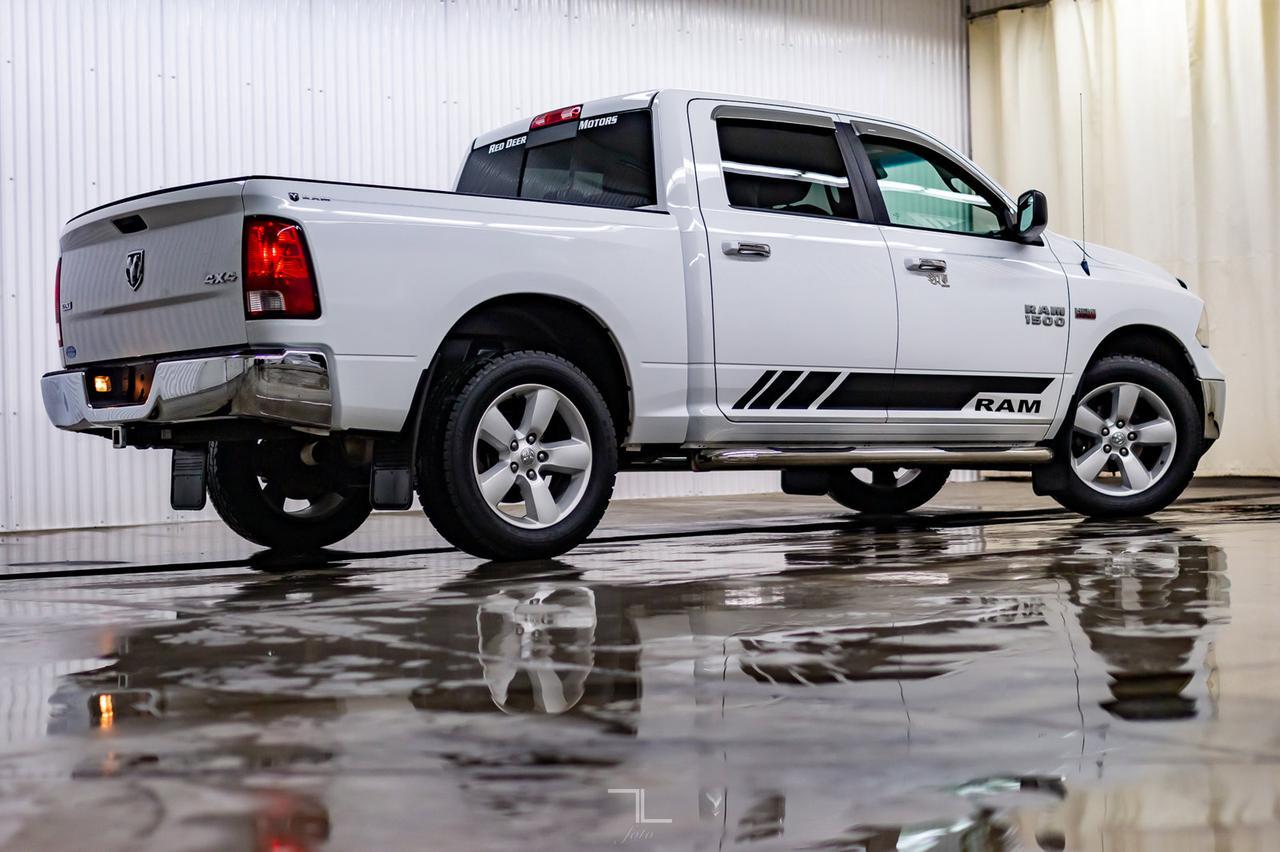 2013 Ram 1500 4x4 Crew Cab SLT HEMI Red Deer AB
