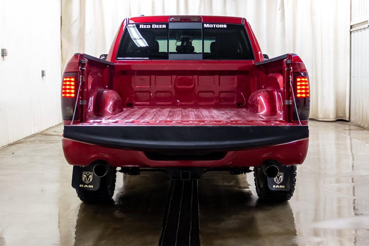 2013 Ram 1500 4x4 Crew Cab Sport Leather Roof Red Deer AB