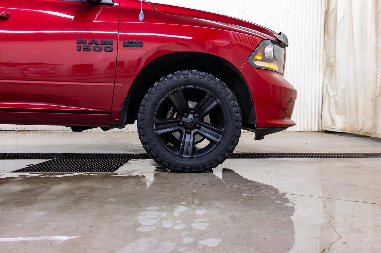2013 Ram 1500 4x4 Crew Cab Sport Leather Roof Red Deer AB