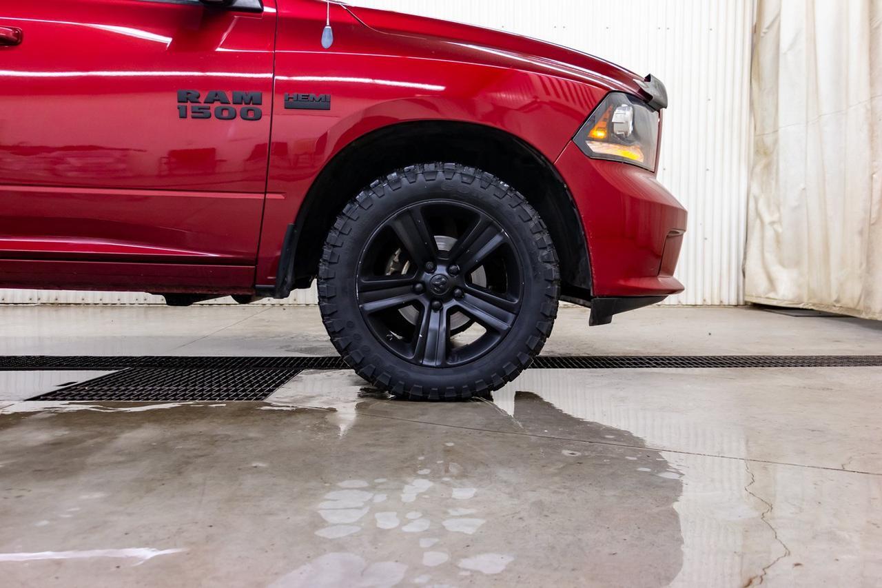 2013 Ram 1500 4x4 Crew Cab Sport Leather Roof Red Deer AB
