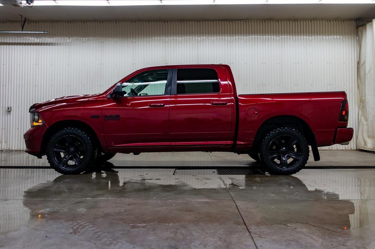 2013 Ram 1500 4x4 Crew Cab Sport Leather Roof Red Deer AB