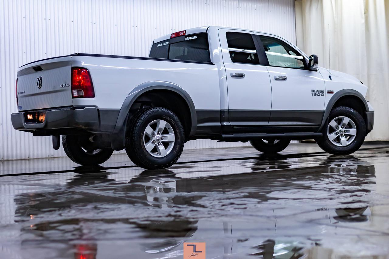 2013 Ram 1500 4x4 Quad Cab Outdoorsman Roof BCam Red Deer AB