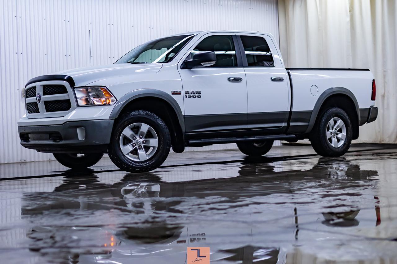 2013 Ram 1500 4x4 Quad Cab Outdoorsman Roof BCam Red Deer AB