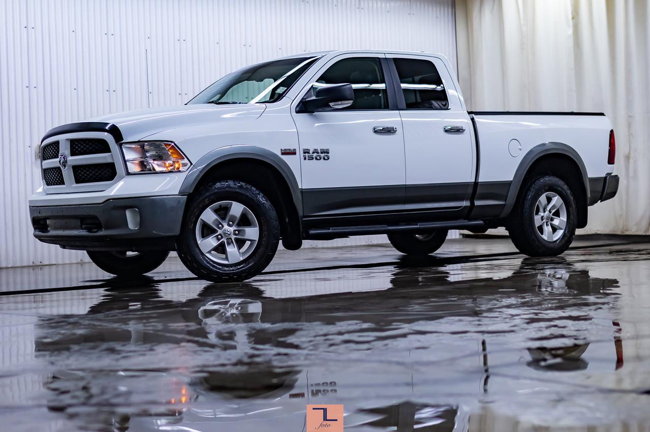 2013 Ram 1500 4x4 Quad Cab Outdoorsman Roof BCam Red Deer AB