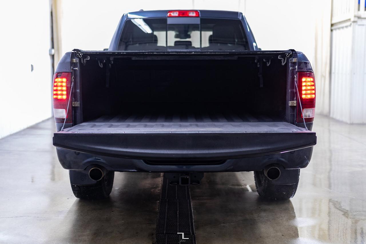2013 Ram 1500 4x4 Quad Cab Sport Leather Roof Nav Red Deer AB