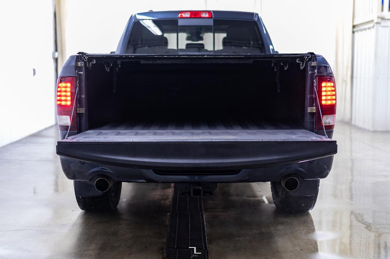 2013 Ram 1500 4x4 Quad Cab Sport Leather Roof Nav Red Deer AB