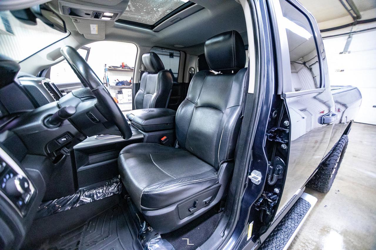 2013 Ram 1500 4x4 Quad Cab Sport Leather Roof Nav Red Deer AB