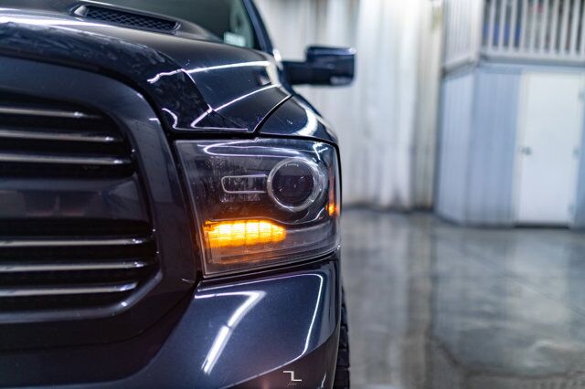 2013 Ram 1500 4x4 Quad Cab Sport Leather Roof Nav Red Deer AB