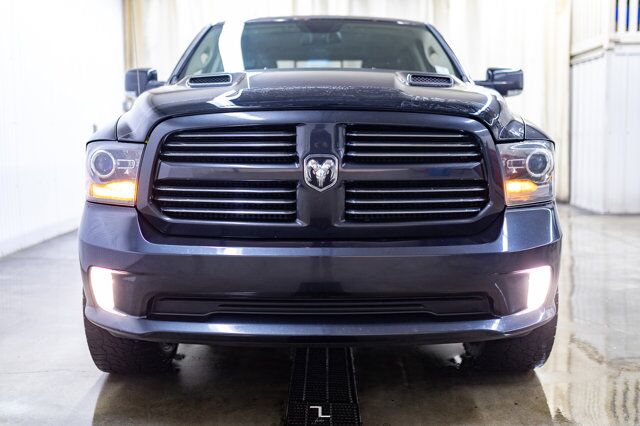 2013 Ram 1500 4x4 Quad Cab Sport Leather Roof Nav Red Deer AB