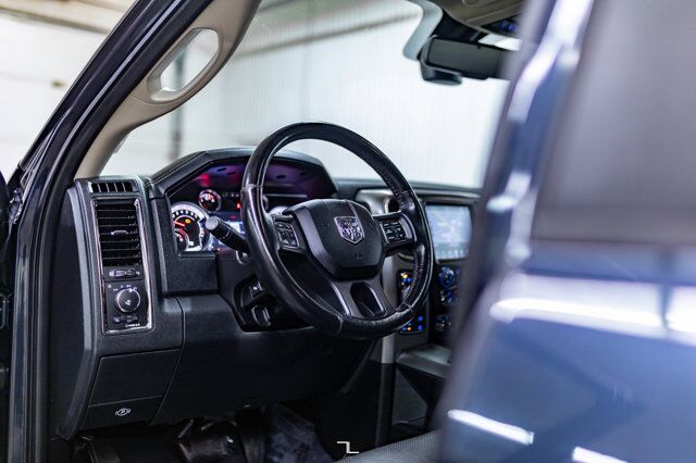 2013 Ram 1500 4x4 Quad Cab Sport Leather Roof Nav Red Deer AB