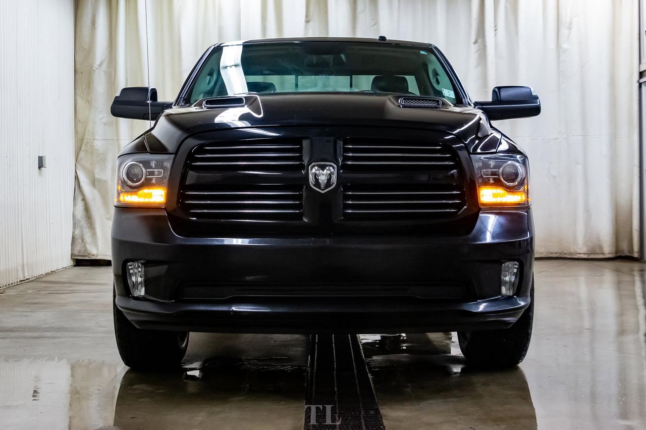 2013 Ram 1500 4x4 Reg Cab Sport HEMI Leather Nav BCam Red Deer AB