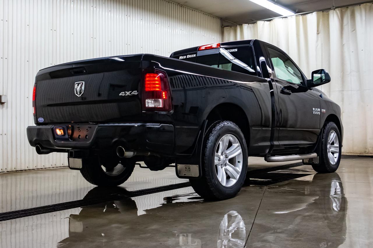 2013 Ram 1500 4x4 Reg Cab Sport HEMI Leather Nav BCam Red Deer AB