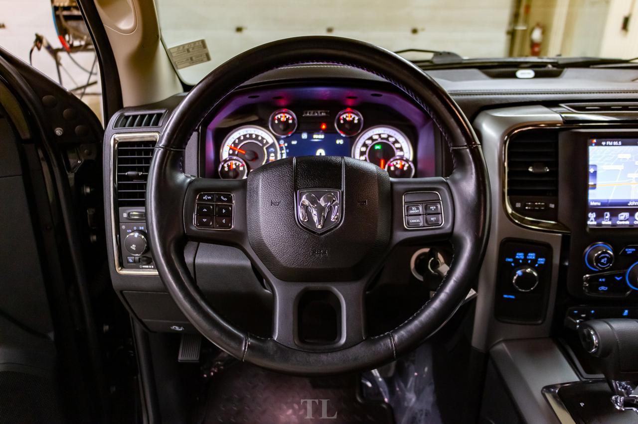 2013 Ram 1500 4x4 Reg Cab Sport HEMI Leather Nav BCam Red Deer AB