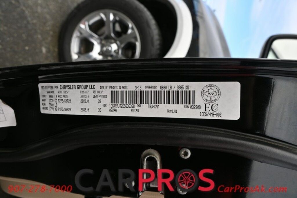 2013 Ram 1500 Laramie - 5.7L V8 - Quad Cab - 4X4 - Remote Start - Powered Heated/Cooled Seats - Heated Steering Wheel - Bluetooth - Navigation - Backup Camera - Bedliner - Tonneau Cover - Tow Package Anchorage AK