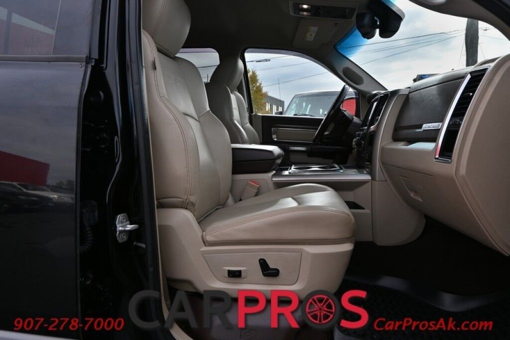 2013 Ram 1500 Laramie - 5.7L V8 - Quad Cab - 4X4 - Remote Start - Powered Heated/Cooled Seats - Heated Steering Wheel - Bluetooth - Navigation - Backup Camera - Bedliner - Tonneau Cover - Tow Package Anchorage AK