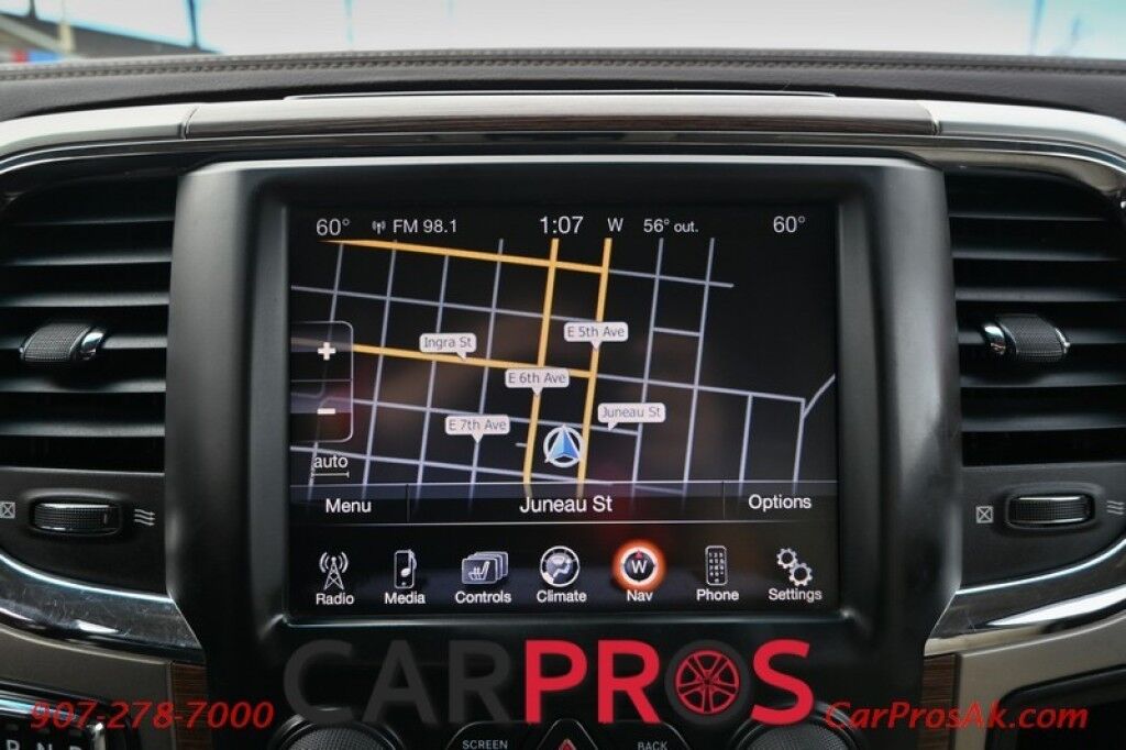 2013 Ram 1500 Laramie - 5.7L V8 - Quad Cab - 4X4 - Remote Start - Powered Heated/Cooled Seats - Heated Steering Wheel - Bluetooth - Navigation - Backup Camera - Bedliner - Tonneau Cover - Tow Package Anchorage AK