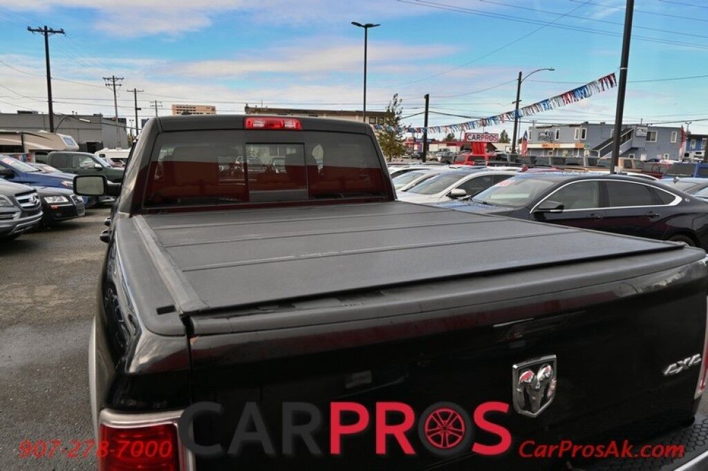 2013 Ram 1500 Laramie - 5.7L V8 - Quad Cab - 4X4 - Remote Start - Powered Heated/Cooled Seats - Heated Steering Wheel - Bluetooth - Navigation - Backup Camera - Bedliner - Tonneau Cover - Tow Package Anchorage AK