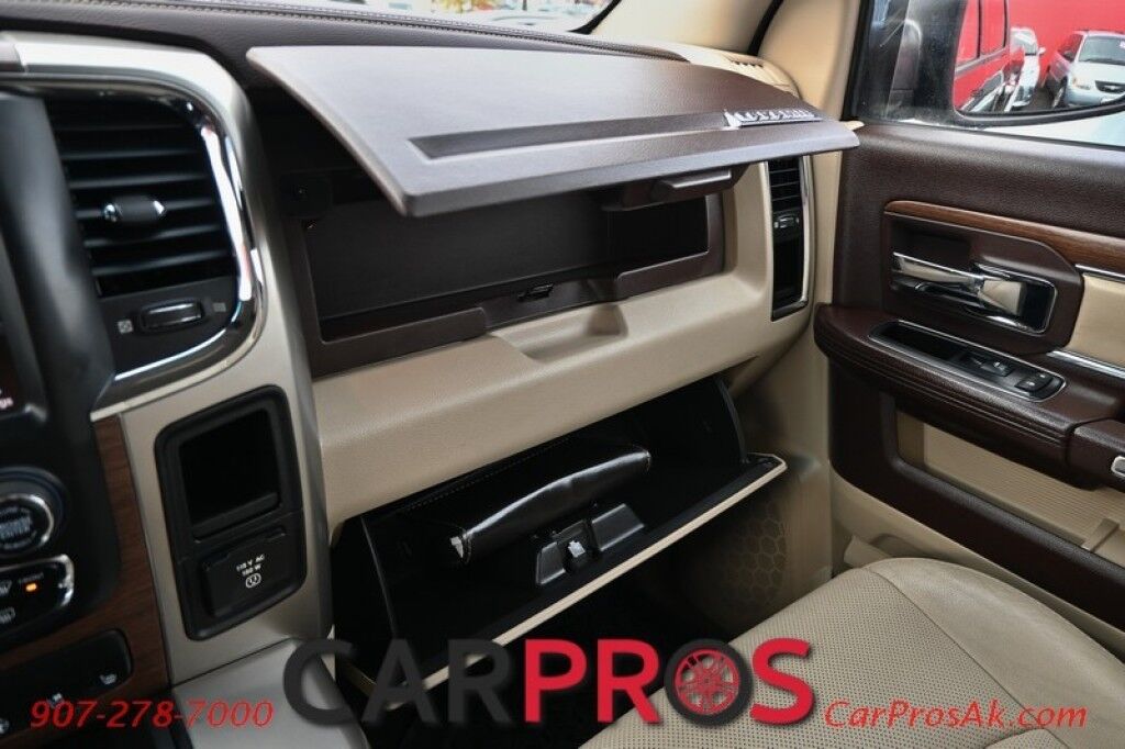 2013 Ram 1500 Laramie - 5.7L V8 - Quad Cab - 4X4 - Remote Start - Powered Heated/Cooled Seats - Heated Steering Wheel - Bluetooth - Navigation - Backup Camera - Bedliner - Tonneau Cover - Tow Package Anchorage AK