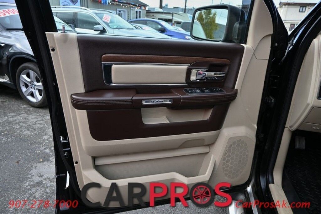 2013 Ram 1500 Laramie - 5.7L V8 - Quad Cab - 4X4 - Remote Start - Powered Heated/Cooled Seats - Heated Steering Wheel - Bluetooth - Navigation - Backup Camera - Bedliner - Tonneau Cover - Tow Package Anchorage AK