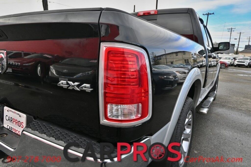 2013 Ram 1500 Laramie - 5.7L V8 - Quad Cab - 4X4 - Remote Start - Powered Heated/Cooled Seats - Heated Steering Wheel - Bluetooth - Navigation - Backup Camera - Bedliner - Tonneau Cover - Tow Package Anchorage AK