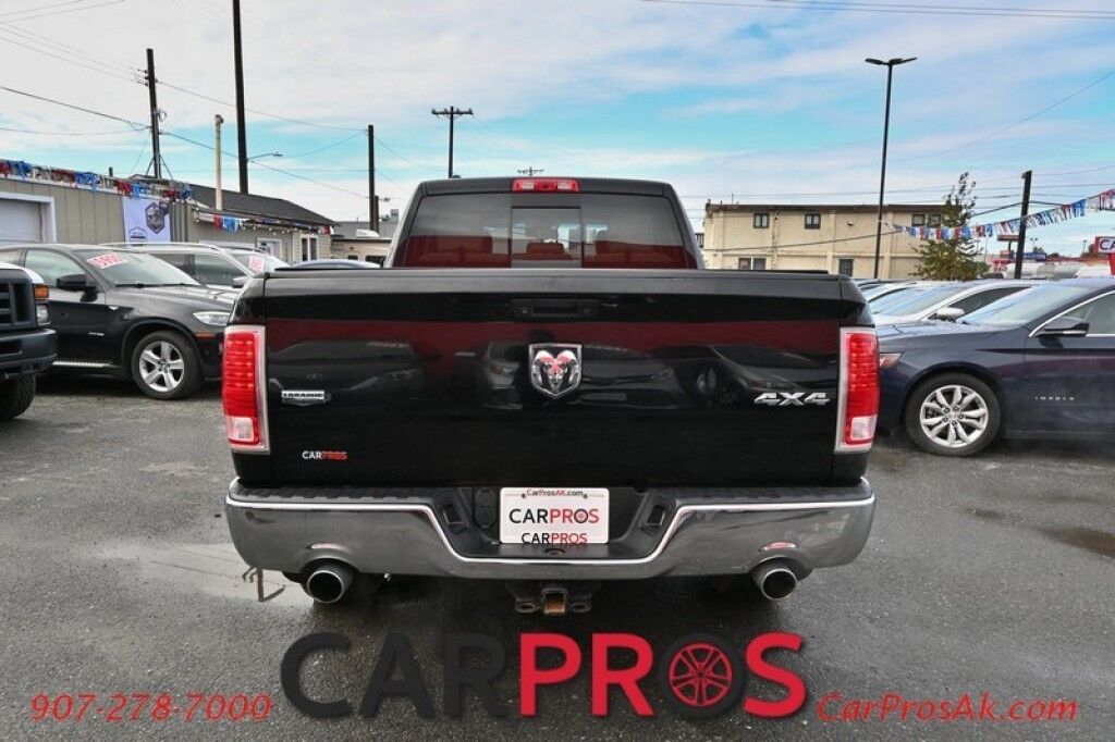 2013 Ram 1500 Laramie - 5.7L V8 - Quad Cab - 4X4 - Remote Start - Powered Heated/Cooled Seats - Heated Steering Wheel - Bluetooth - Navigation - Backup Camera - Bedliner - Tonneau Cover - Tow Package Anchorage AK